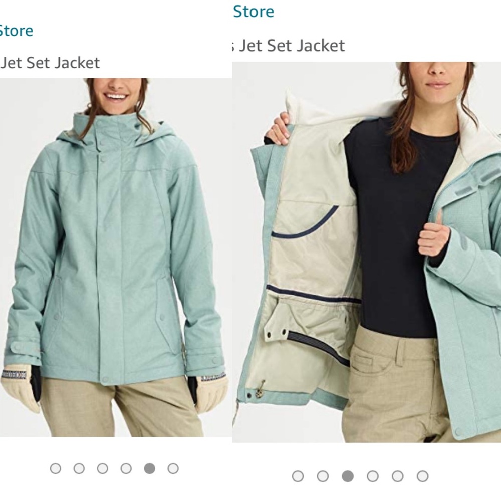 Burton Jet Set Snowboard Jacket in Colour Abyss